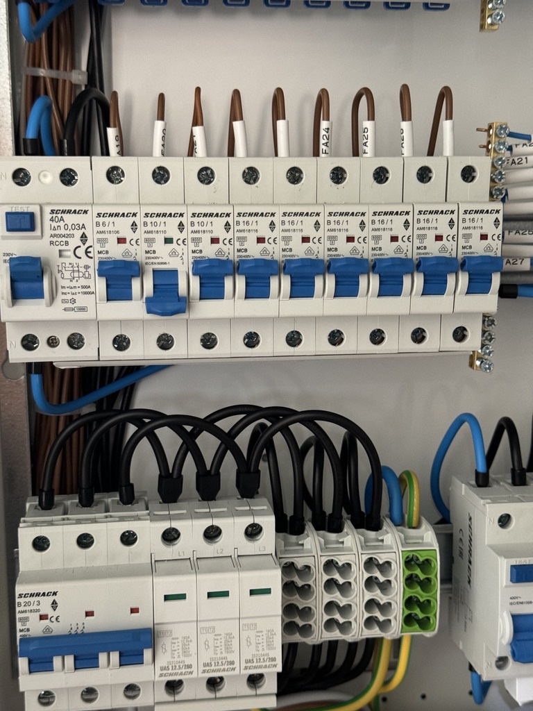 Elektroinštalácie - realizácia LM Group